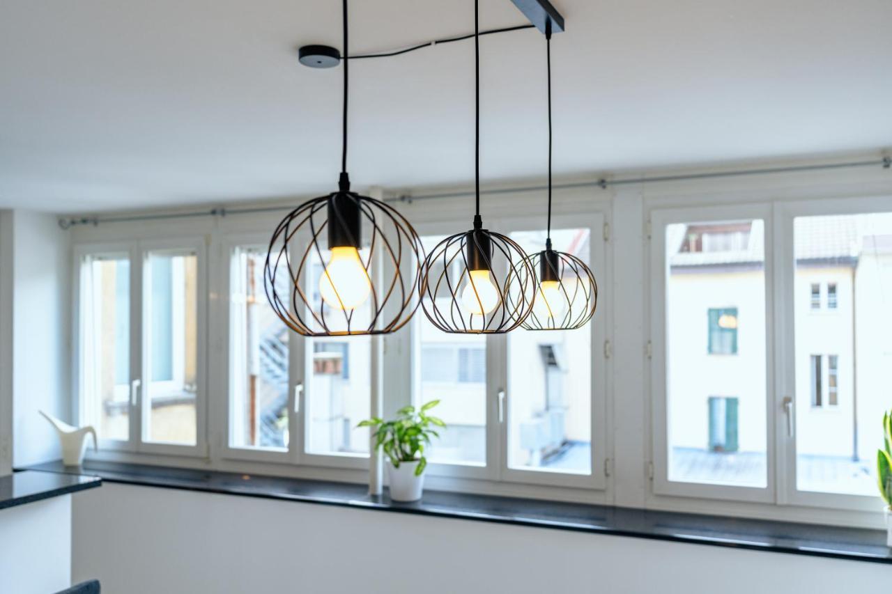 Apartment In The City Center With Free Parking Biel Exteriér fotografie