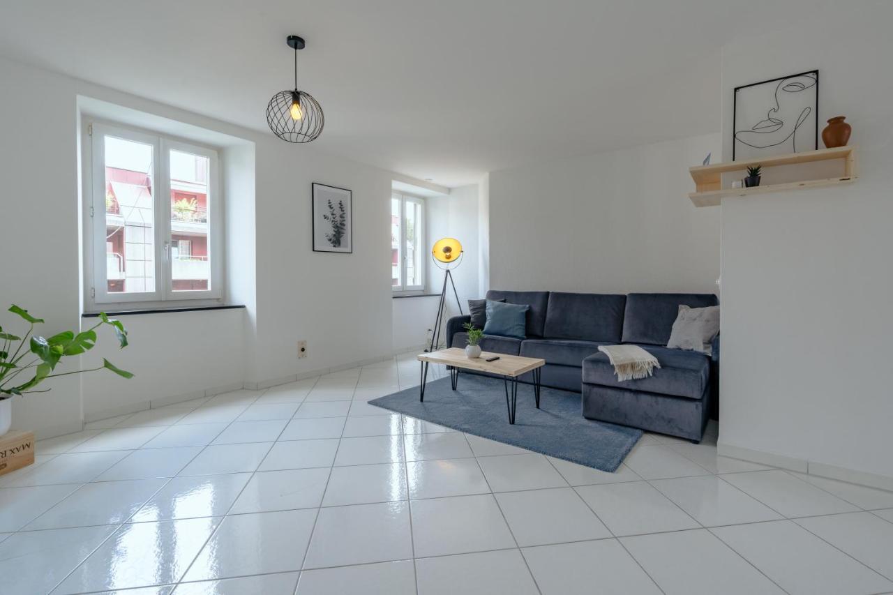 Apartment In The City Center With Free Parking Biel Exteriér fotografie