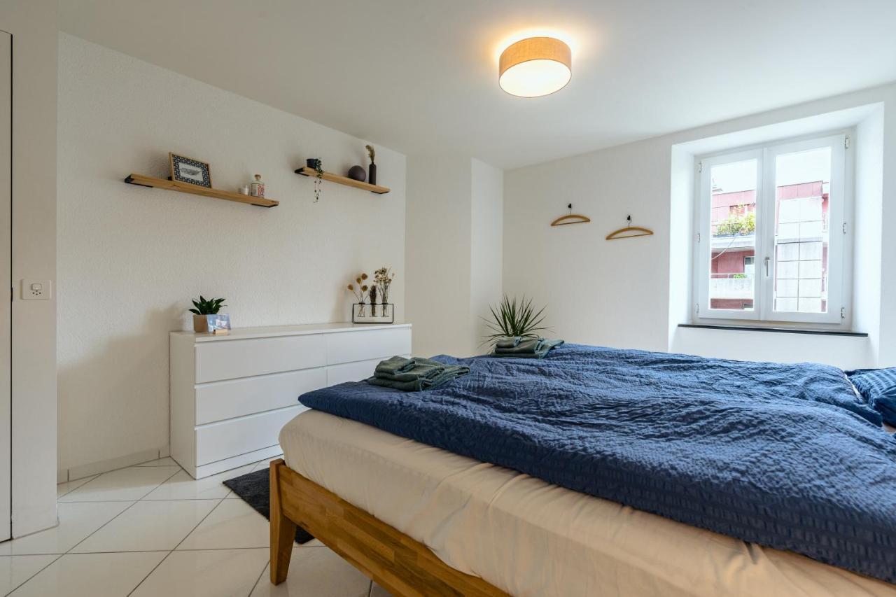 Apartment In The City Center With Free Parking Biel Exteriér fotografie