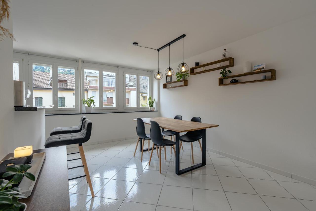 Apartment In The City Center With Free Parking Biel Exteriér fotografie