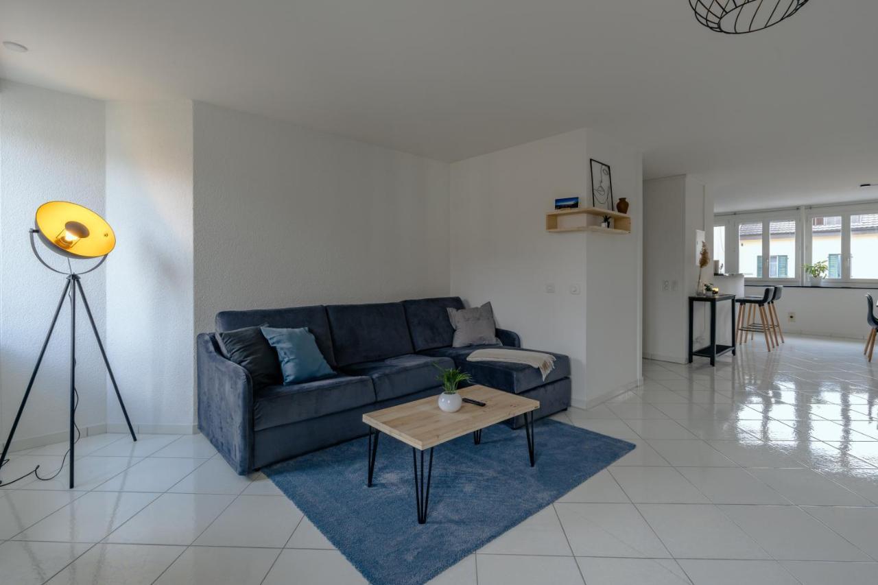 Apartment In The City Center With Free Parking Biel Exteriér fotografie
