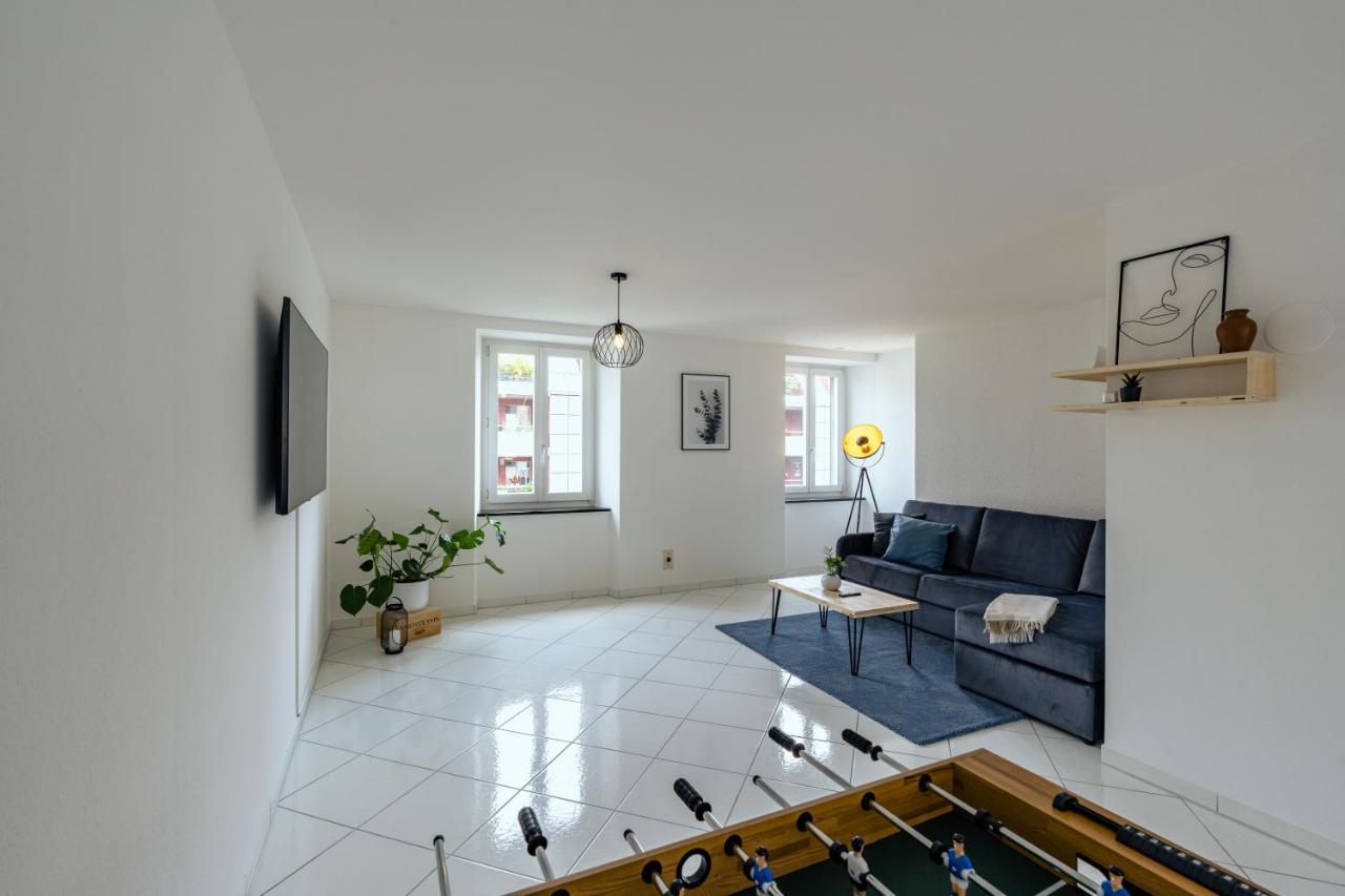Apartment In The City Center With Free Parking Biel Exteriér fotografie